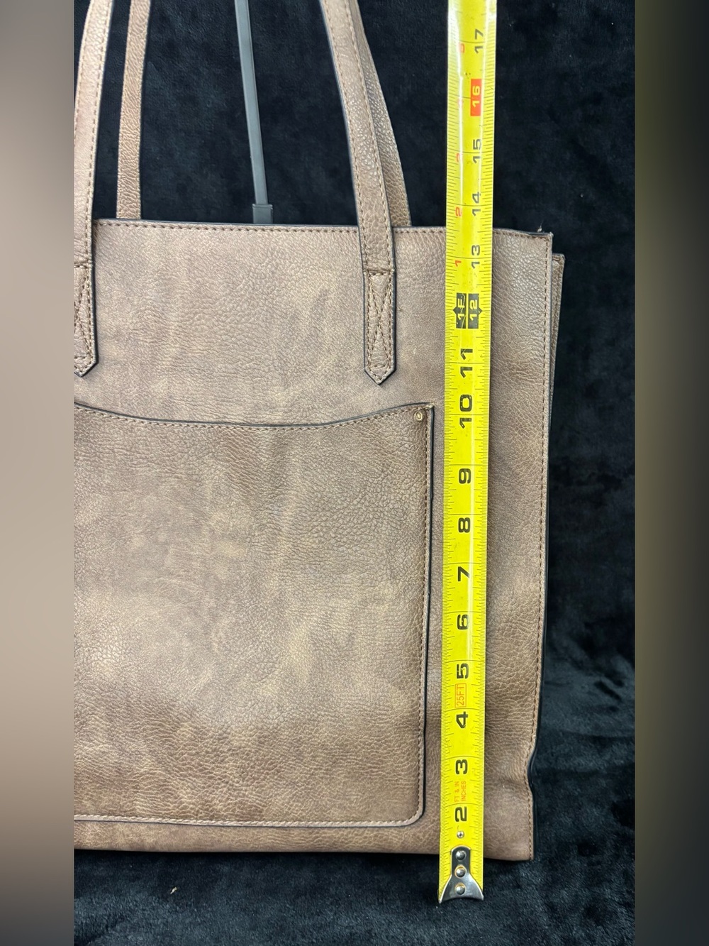 Bueno Tan Faux Leather Tote Bag - Picture 4 of 10
